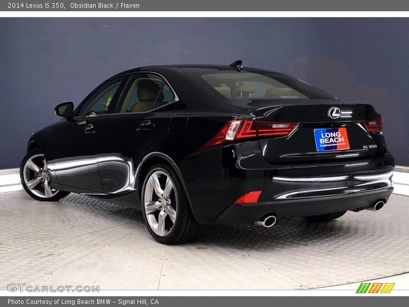 Obsidian Black / Flaxen 2014 Lexus IS 350
