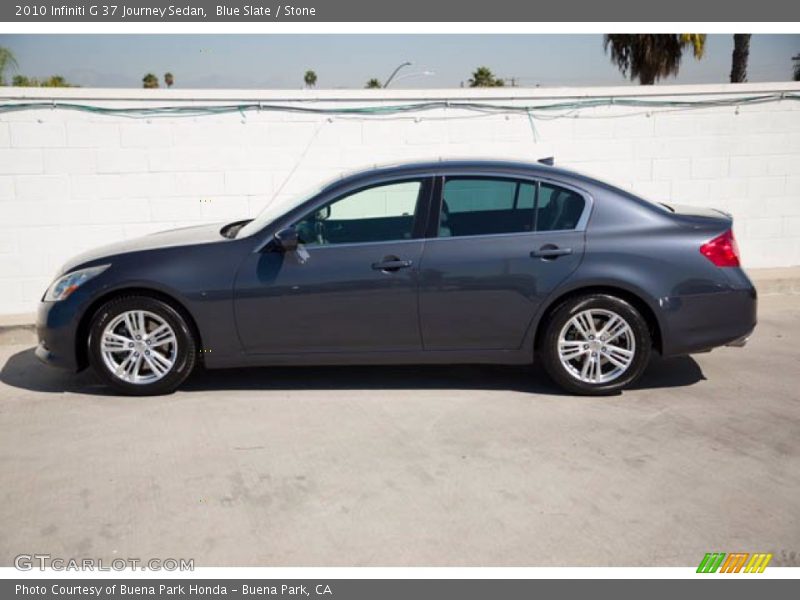 Blue Slate / Stone 2010 Infiniti G 37 Journey Sedan
