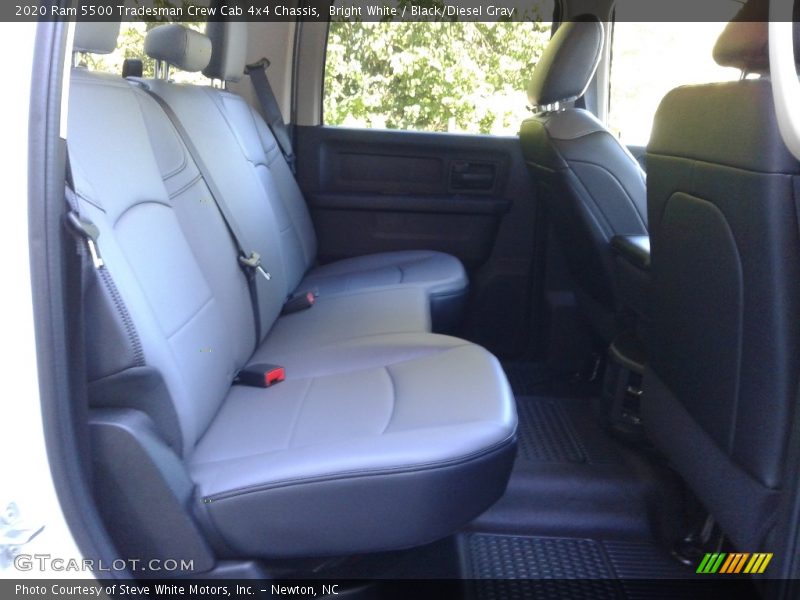 Bright White / Black/Diesel Gray 2020 Ram 5500 Tradesman Crew Cab 4x4 Chassis