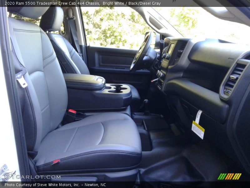 Bright White / Black/Diesel Gray 2020 Ram 5500 Tradesman Crew Cab 4x4 Chassis