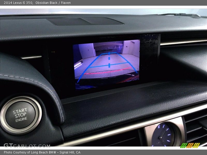 Obsidian Black / Flaxen 2014 Lexus IS 350
