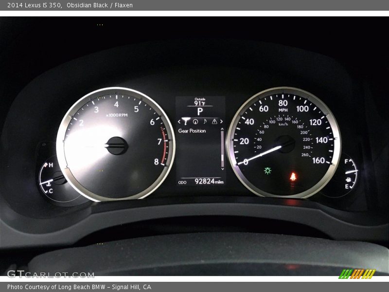  2014 IS 350 350 Gauges