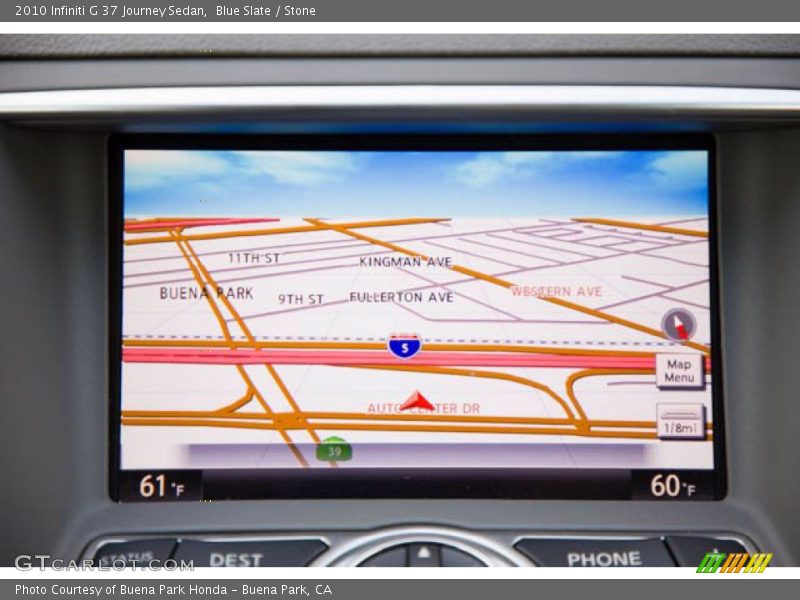 Blue Slate / Stone 2010 Infiniti G 37 Journey Sedan