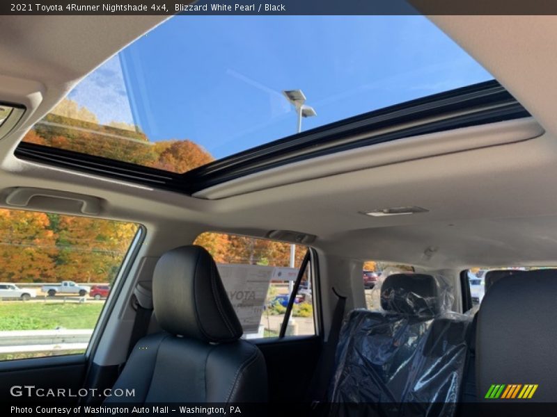 Blizzard White Pearl / Black 2021 Toyota 4Runner Nightshade 4x4