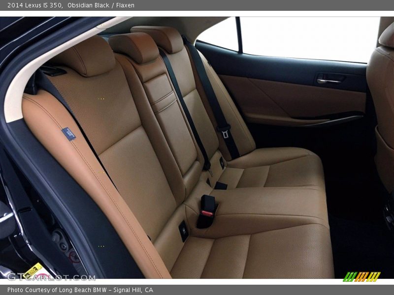Rear Seat of 2014 IS 350