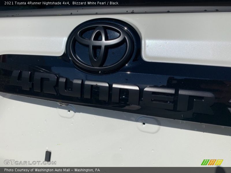 Blizzard White Pearl / Black 2021 Toyota 4Runner Nightshade 4x4