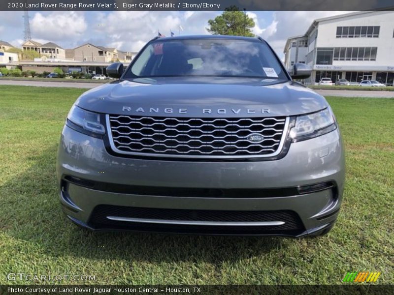 Eiger Gray Metallic / Ebony/Ebony 2020 Land Rover Range Rover Velar S