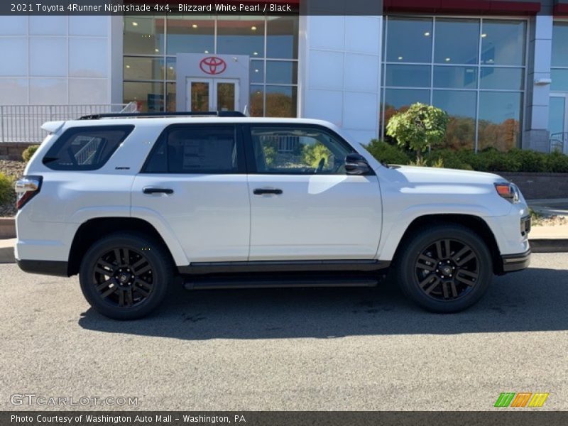 Blizzard White Pearl / Black 2021 Toyota 4Runner Nightshade 4x4