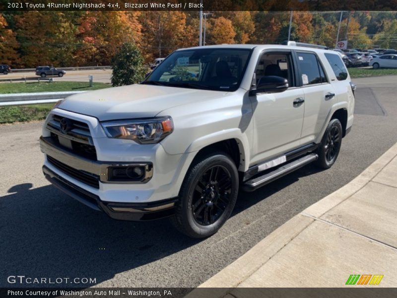 Blizzard White Pearl / Black 2021 Toyota 4Runner Nightshade 4x4