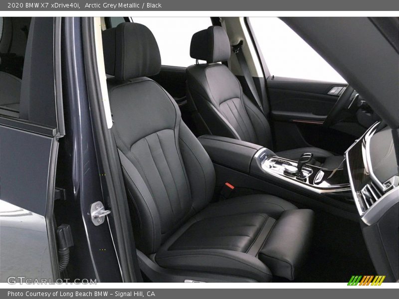 Arctic Grey Metallic / Black 2020 BMW X7 xDrive40i