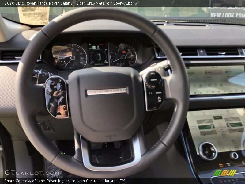 Eiger Gray Metallic / Ebony/Ebony 2020 Land Rover Range Rover Velar S