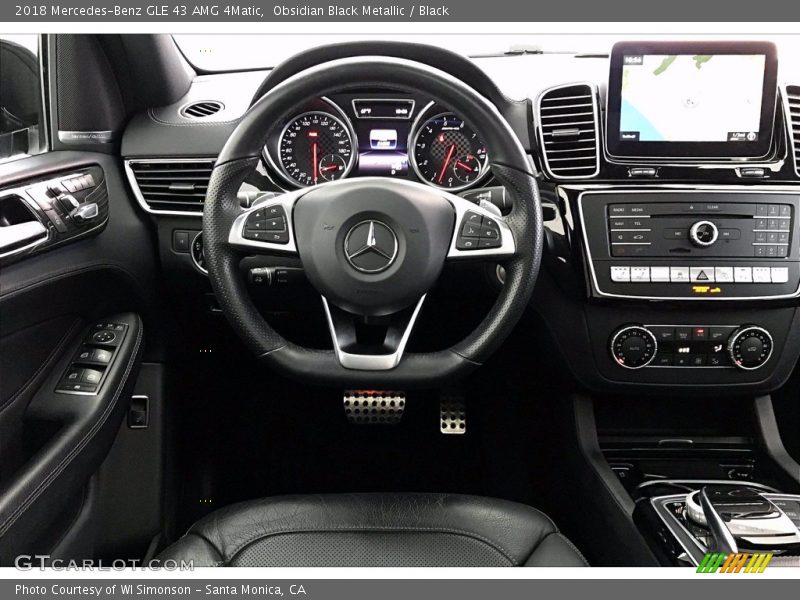 Obsidian Black Metallic / Black 2018 Mercedes-Benz GLE 43 AMG 4Matic