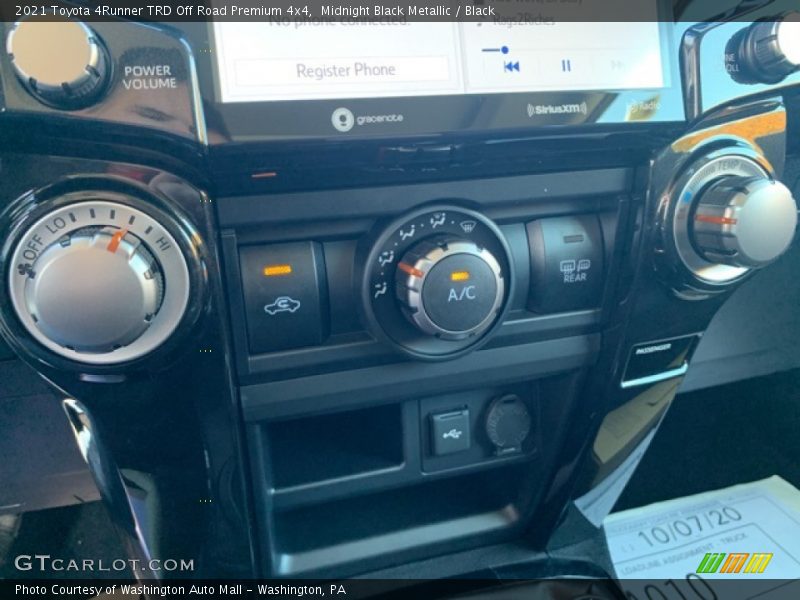 Midnight Black Metallic / Black 2021 Toyota 4Runner TRD Off Road Premium 4x4