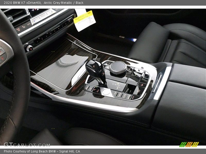 Arctic Grey Metallic / Black 2020 BMW X7 xDrive40i