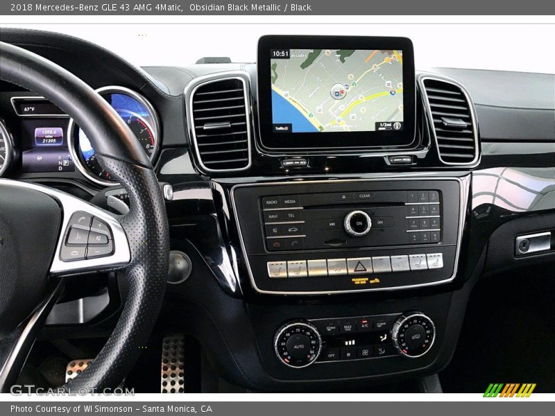 Obsidian Black Metallic / Black 2018 Mercedes-Benz GLE 43 AMG 4Matic