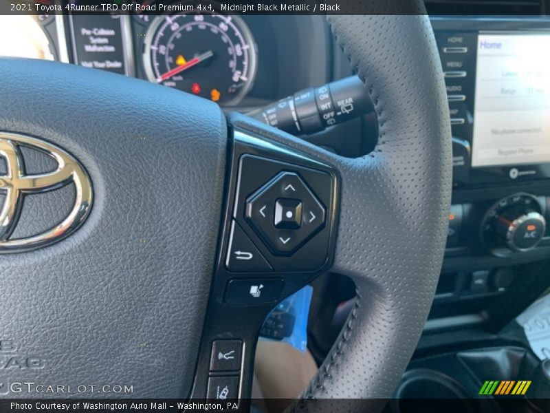 Midnight Black Metallic / Black 2021 Toyota 4Runner TRD Off Road Premium 4x4