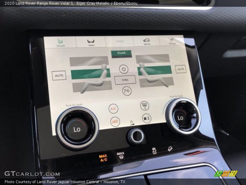 Eiger Gray Metallic / Ebony/Ebony 2020 Land Rover Range Rover Velar S