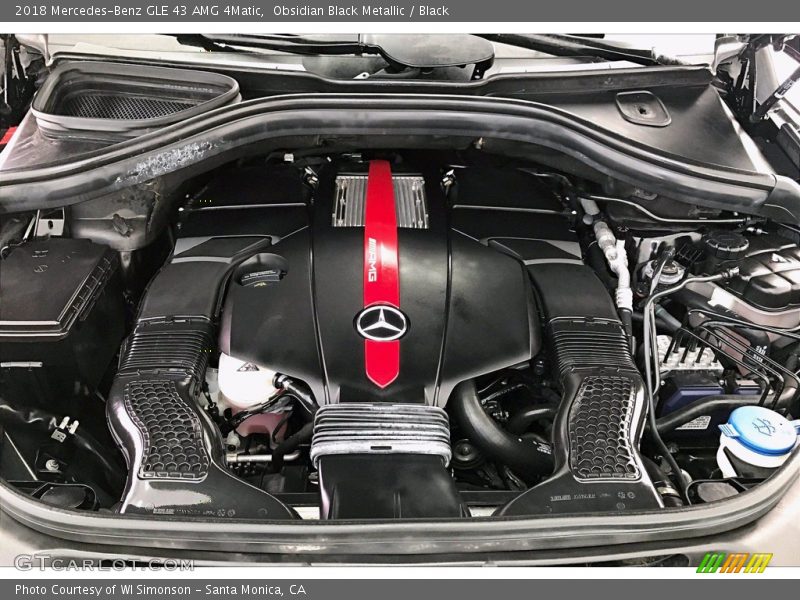 Obsidian Black Metallic / Black 2018 Mercedes-Benz GLE 43 AMG 4Matic