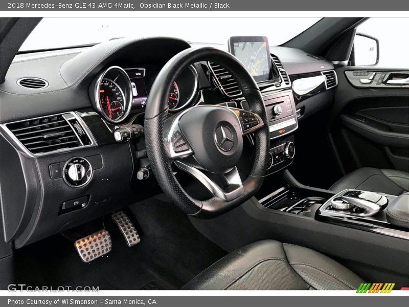 Obsidian Black Metallic / Black 2018 Mercedes-Benz GLE 43 AMG 4Matic