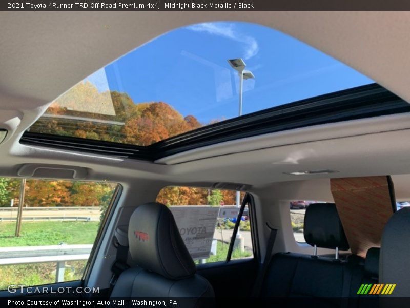 Midnight Black Metallic / Black 2021 Toyota 4Runner TRD Off Road Premium 4x4