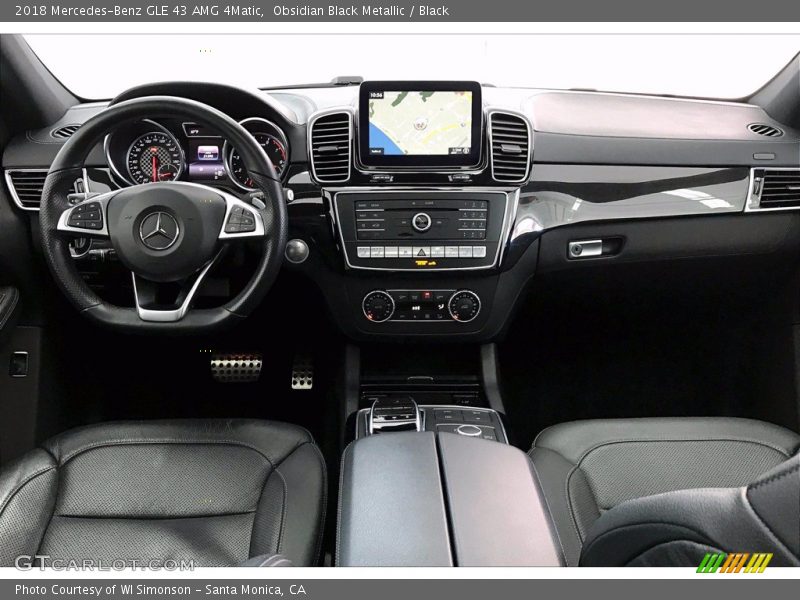 Obsidian Black Metallic / Black 2018 Mercedes-Benz GLE 43 AMG 4Matic