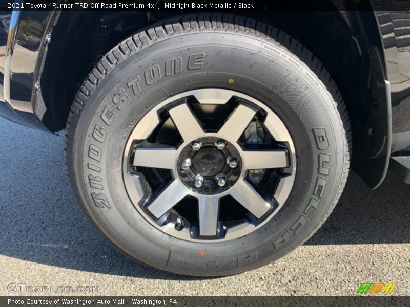 Midnight Black Metallic / Black 2021 Toyota 4Runner TRD Off Road Premium 4x4