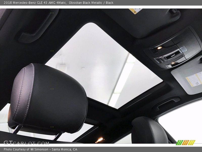 Obsidian Black Metallic / Black 2018 Mercedes-Benz GLE 43 AMG 4Matic