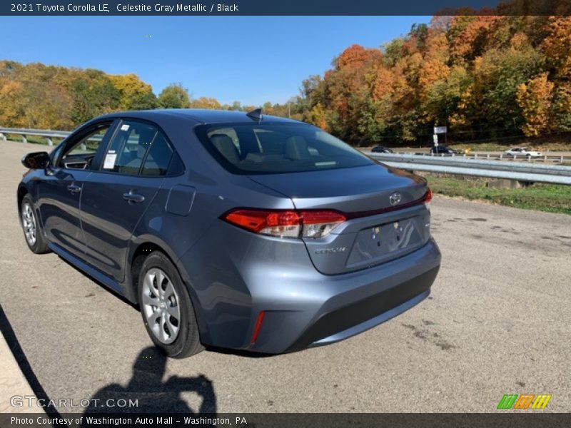 Celestite Gray Metallic / Black 2021 Toyota Corolla LE