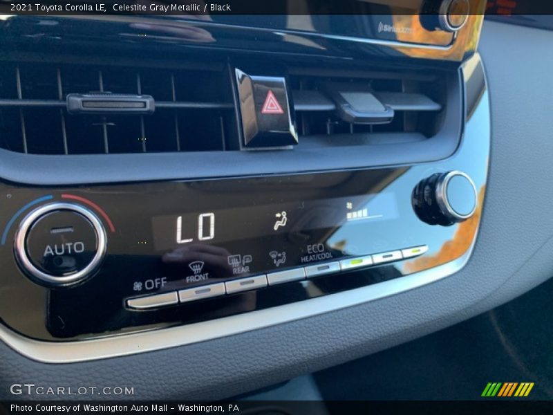 Celestite Gray Metallic / Black 2021 Toyota Corolla LE