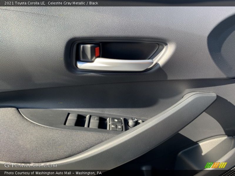 Celestite Gray Metallic / Black 2021 Toyota Corolla LE