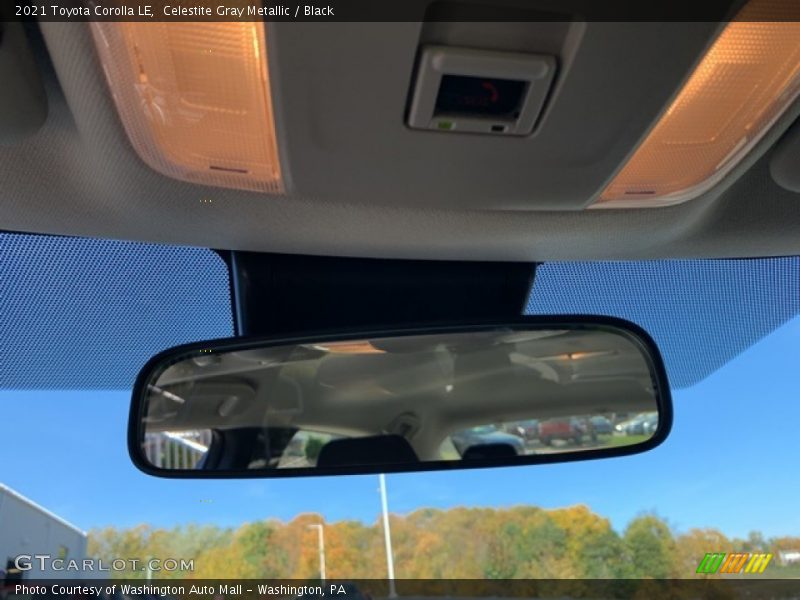 Celestite Gray Metallic / Black 2021 Toyota Corolla LE