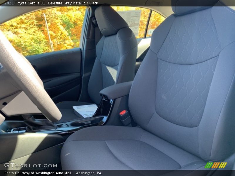 Celestite Gray Metallic / Black 2021 Toyota Corolla LE