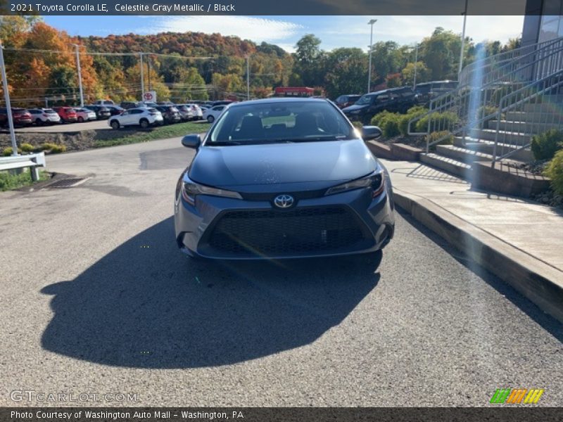 Celestite Gray Metallic / Black 2021 Toyota Corolla LE