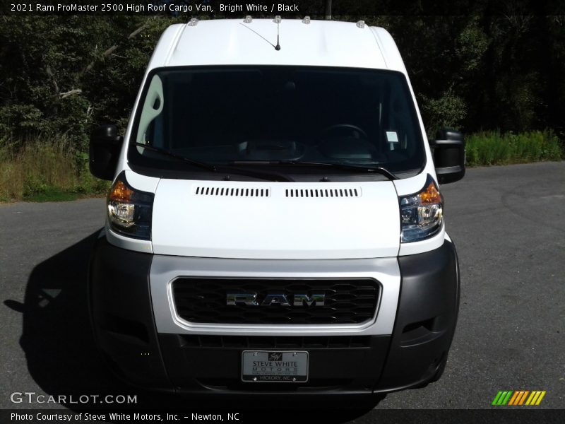 Bright White / Black 2021 Ram ProMaster 2500 High Roof Cargo Van