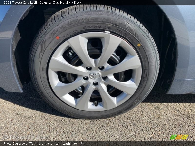 Celestite Gray Metallic / Black 2021 Toyota Corolla LE