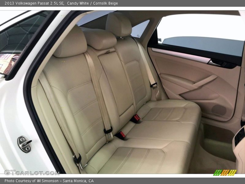 Candy White / Cornsilk Beige 2013 Volkswagen Passat 2.5L SE
