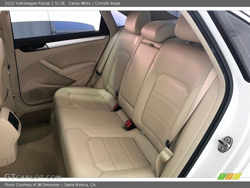 Candy White / Cornsilk Beige 2013 Volkswagen Passat 2.5L SE