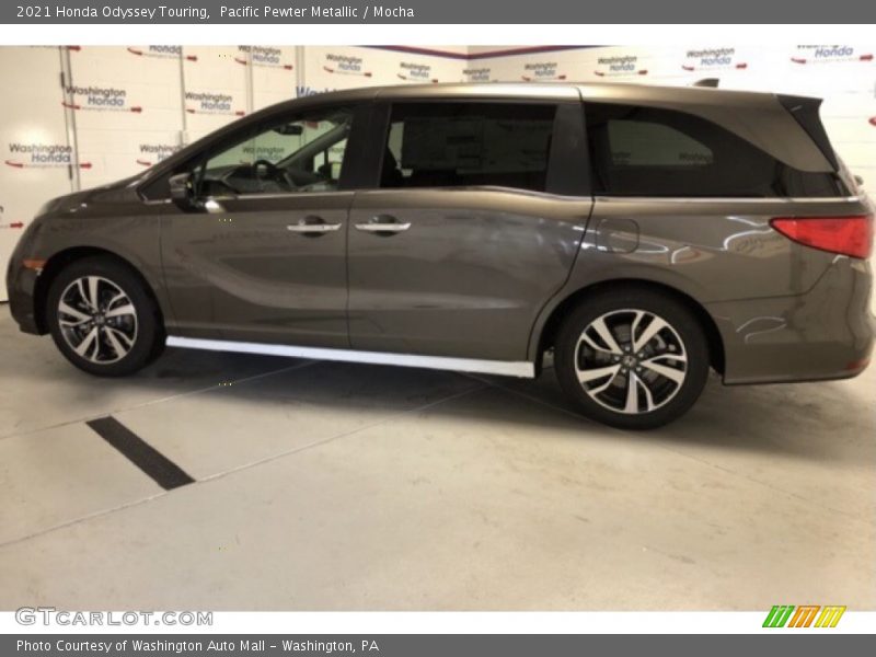 Pacific Pewter Metallic / Mocha 2021 Honda Odyssey Touring