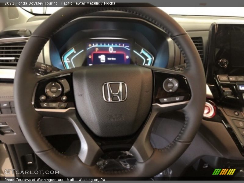Pacific Pewter Metallic / Mocha 2021 Honda Odyssey Touring