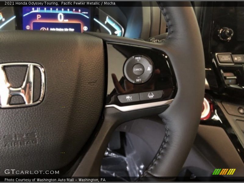 Pacific Pewter Metallic / Mocha 2021 Honda Odyssey Touring