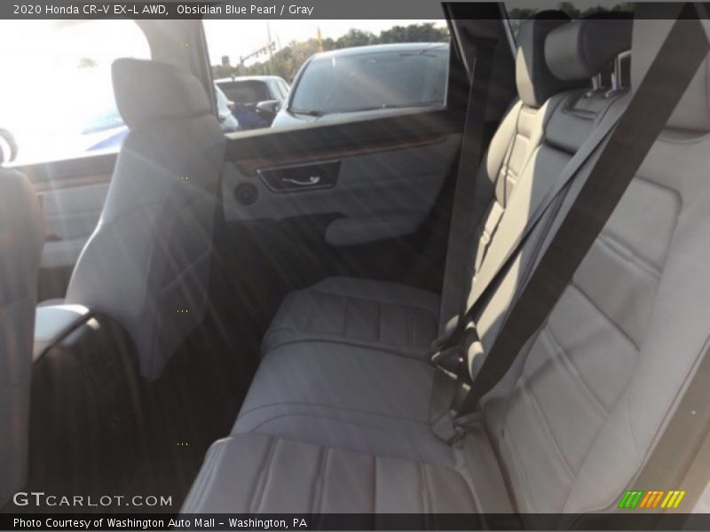 Obsidian Blue Pearl / Gray 2020 Honda CR-V EX-L AWD