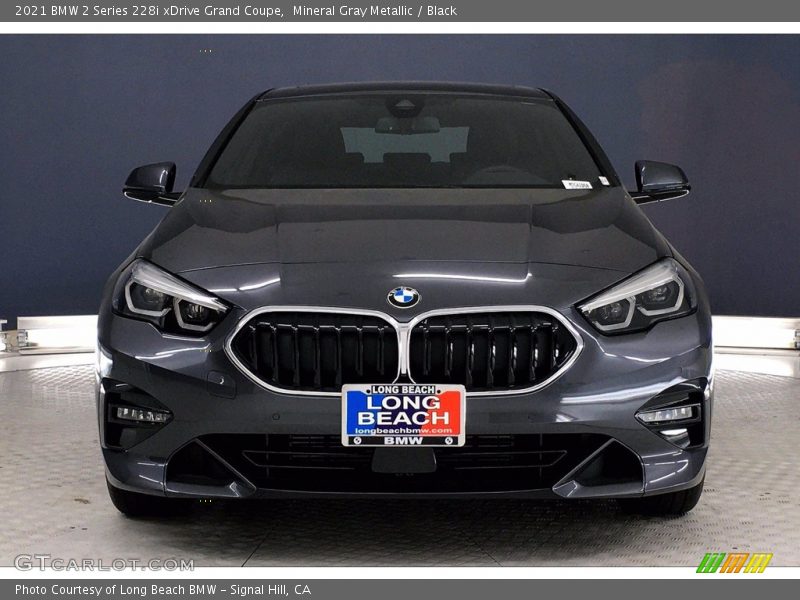 Mineral Gray Metallic / Black 2021 BMW 2 Series 228i xDrive Grand Coupe