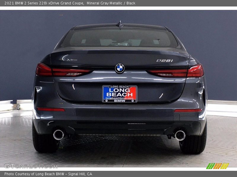 Mineral Gray Metallic / Black 2021 BMW 2 Series 228i xDrive Grand Coupe