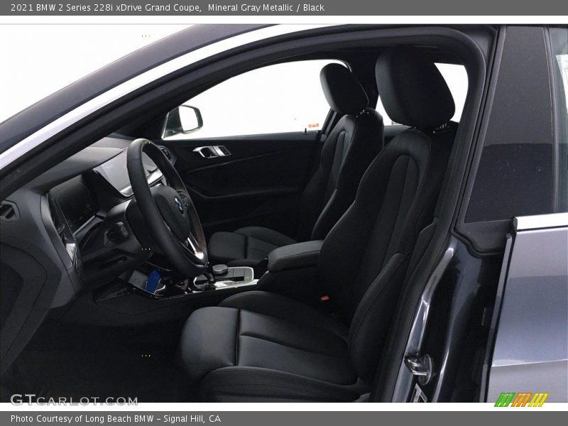 Mineral Gray Metallic / Black 2021 BMW 2 Series 228i xDrive Grand Coupe