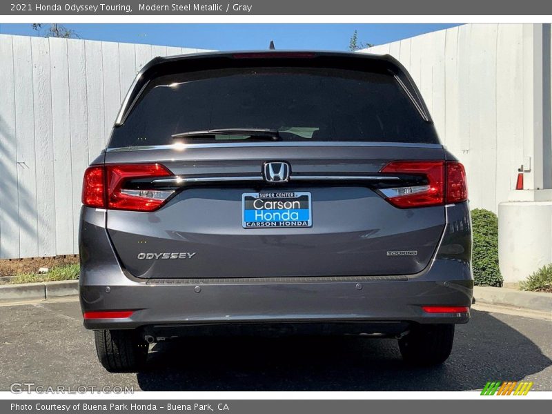 Modern Steel Metallic / Gray 2021 Honda Odyssey Touring