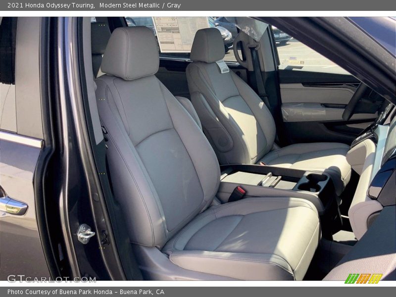 Modern Steel Metallic / Gray 2021 Honda Odyssey Touring