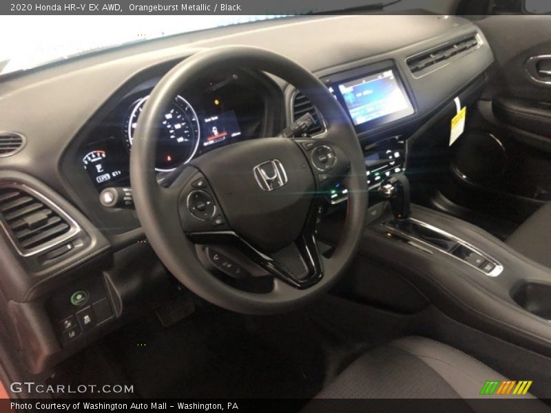 Orangeburst Metallic / Black 2020 Honda HR-V EX AWD