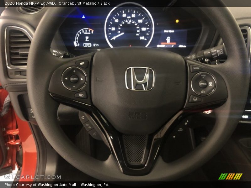 Orangeburst Metallic / Black 2020 Honda HR-V EX AWD