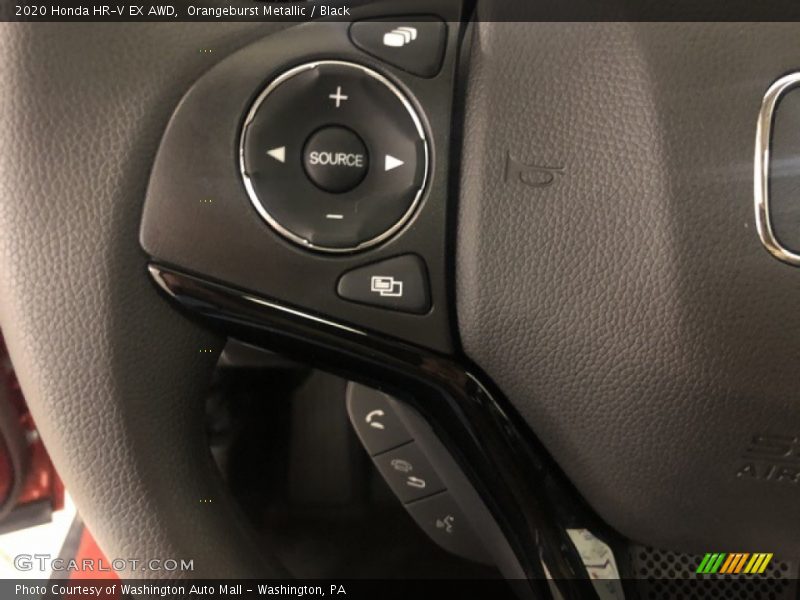 Orangeburst Metallic / Black 2020 Honda HR-V EX AWD