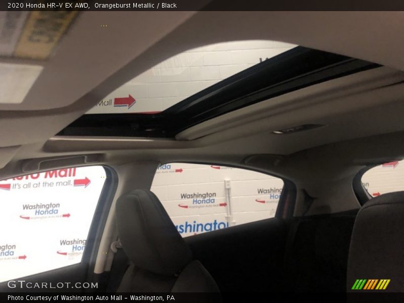 Orangeburst Metallic / Black 2020 Honda HR-V EX AWD